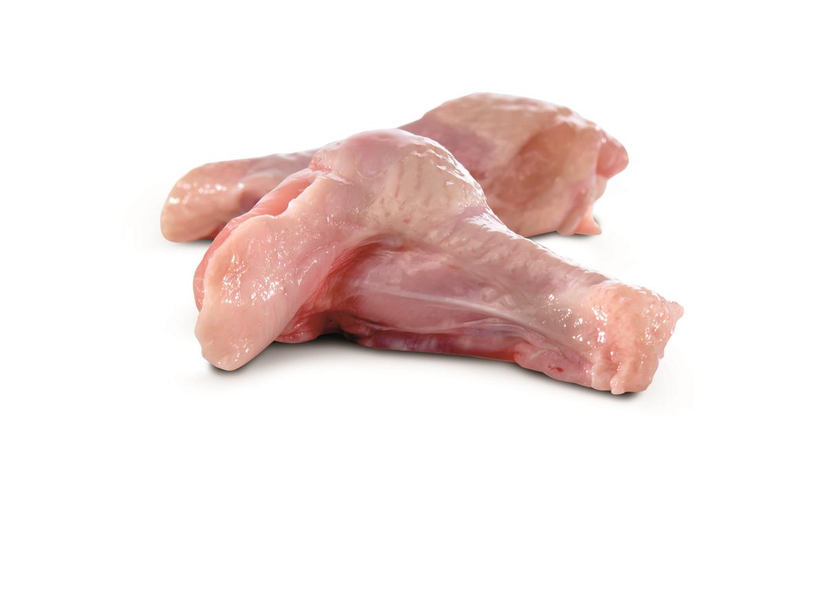 Kylling overvinger rå 5 kg eng fugl