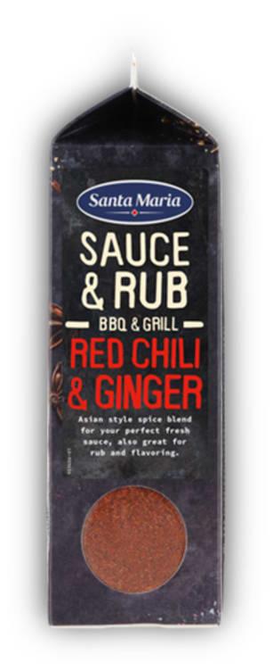 Bbq sauce & rub mix red chili & ginger 490 g st. maria****
