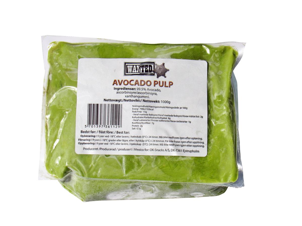 Guacamole avocado pulp 1 kg frys wanted