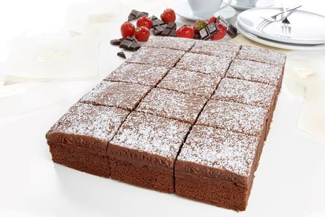 Sjokoladekake langpanne vegansk 2/16 biter bakerverket