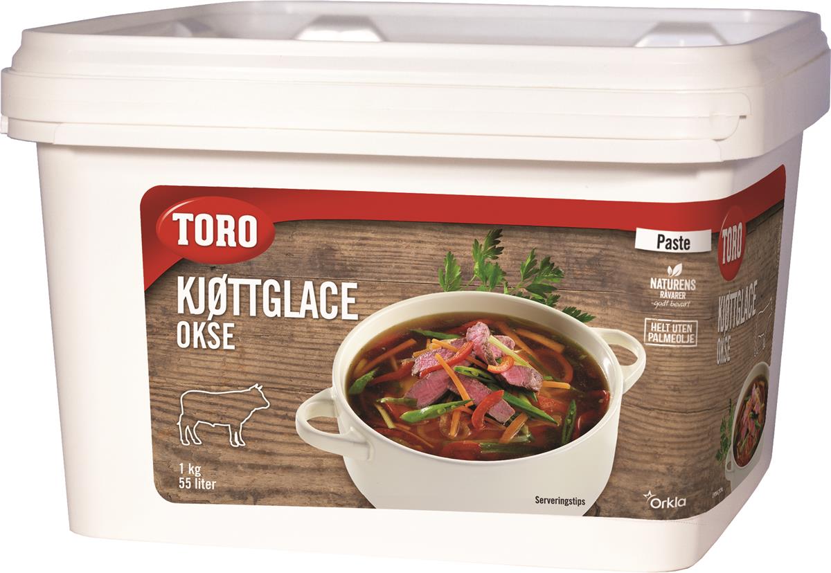 Kjøttglace okse pasta toro 1 kg*