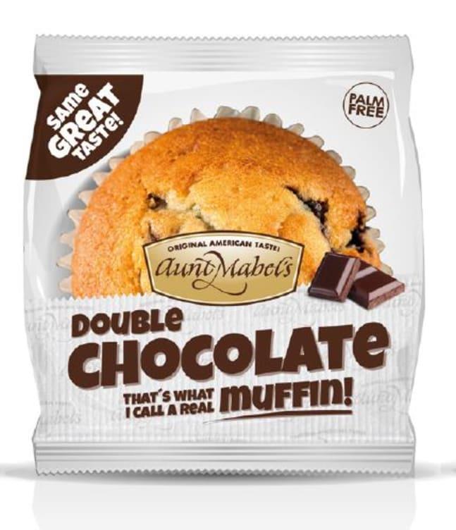 Muffins sjokolade singelpakket 16/100 g aunt mabel's