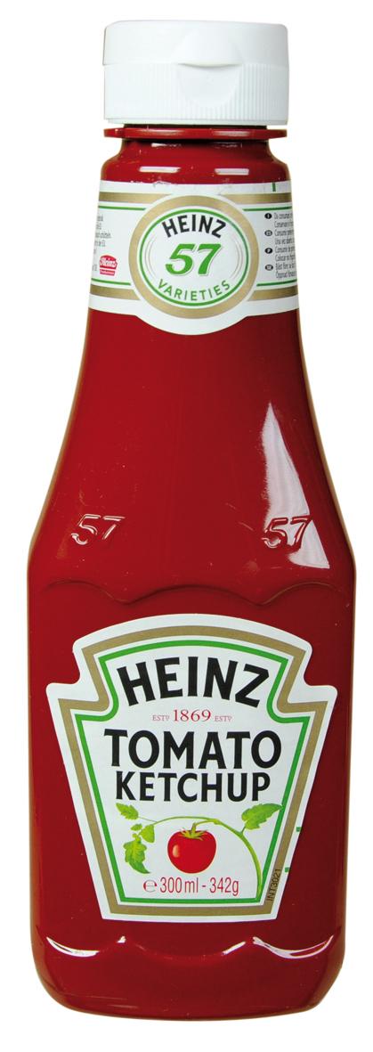 Ketchup plastfl. 342 g heinz*