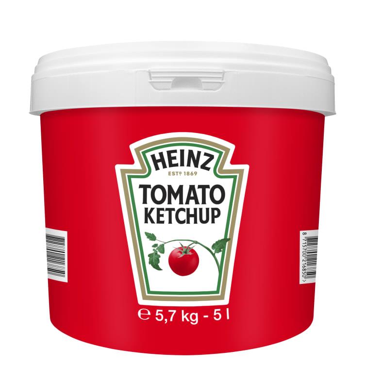 (utsolgt lev. se 24114)ketchup 5,7 kg bøtte heinz