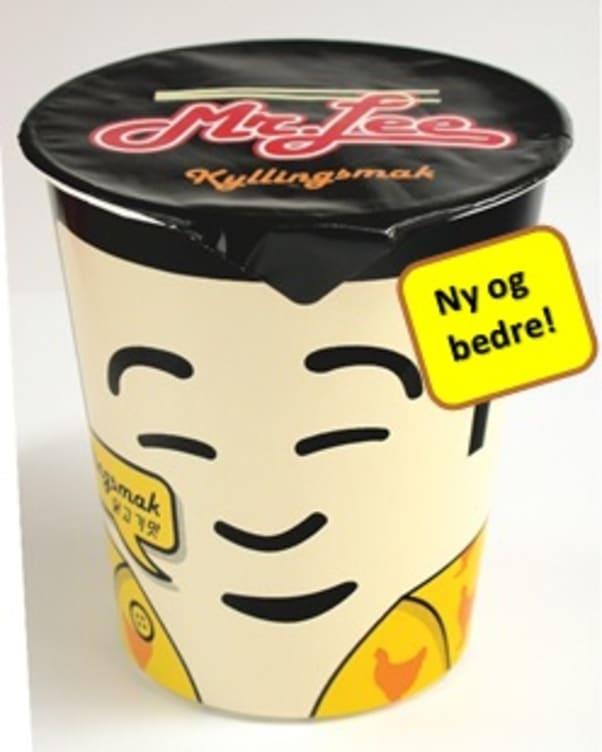 Mr. lee kopp nudler m/kylling 8/65 g