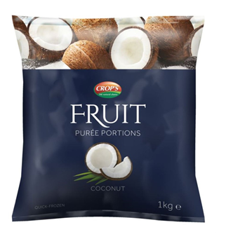 Kokos pure i biter 100/10 gr crops