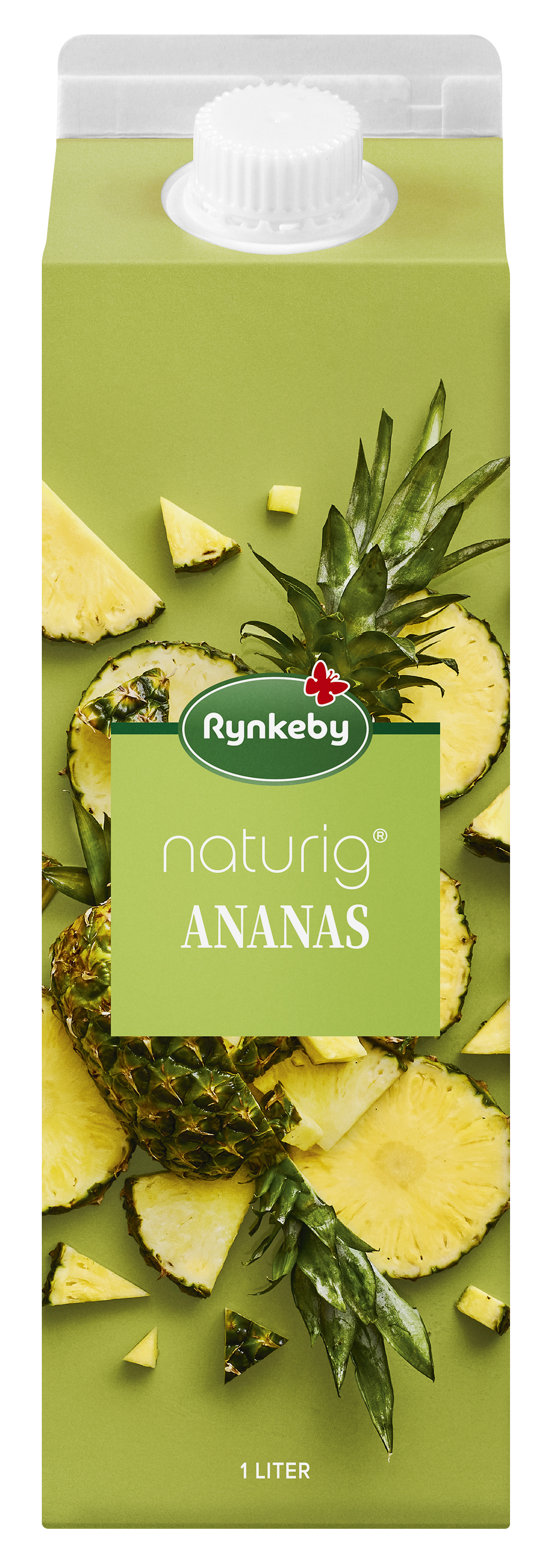 Ananasjuice naturig rynkeby 1 lt