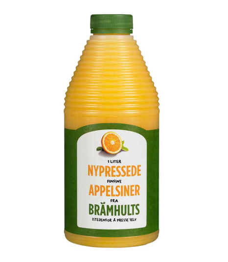 Nypresset appelsin 4/300 ml brämhults