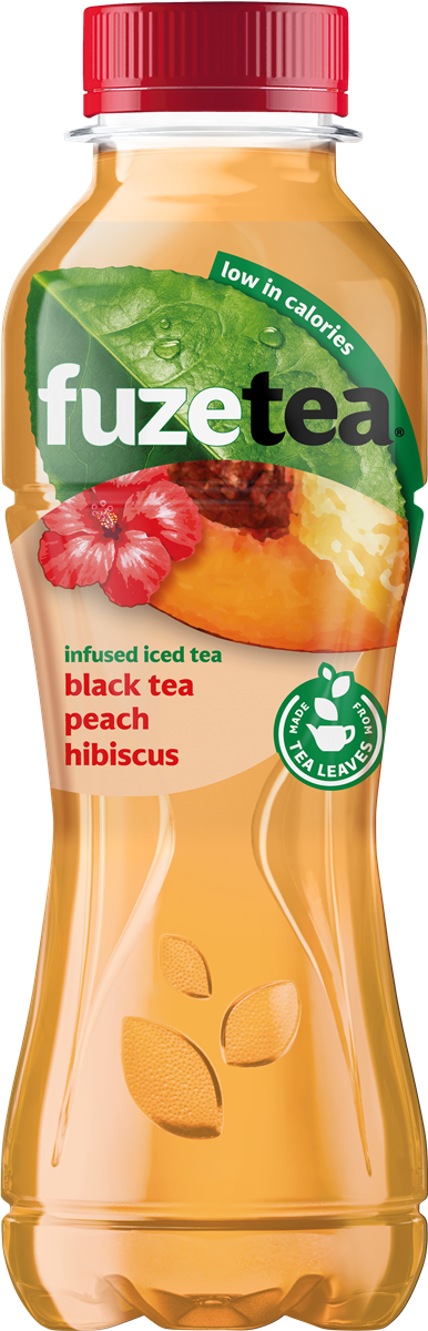 Fuze tea peach & hibiscus 12/0,4 lt