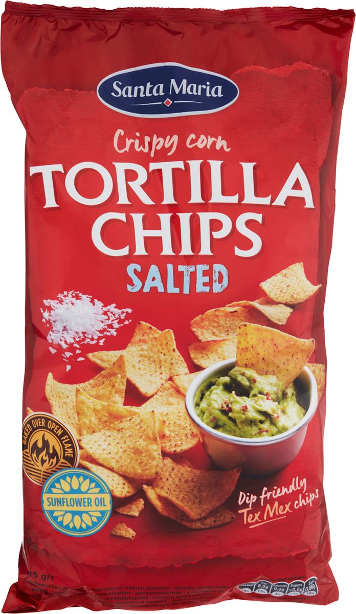 Tortilla chips salt 475 g santa maria