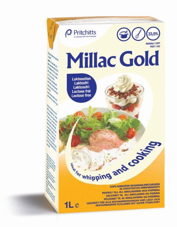 Millac gold laktosefri 1 ltr