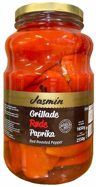 Paprika grillet u/skinn 720 g