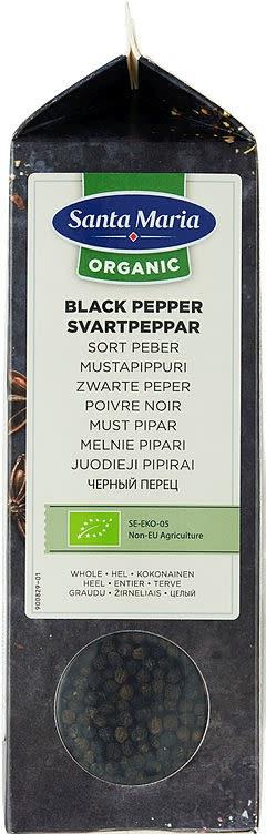 Pepper sort hel 450 g økologisk