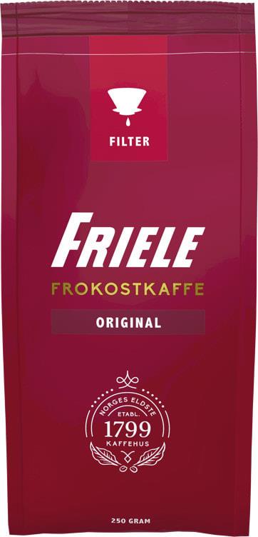 Friele kaffe filtermalt 24/250 g