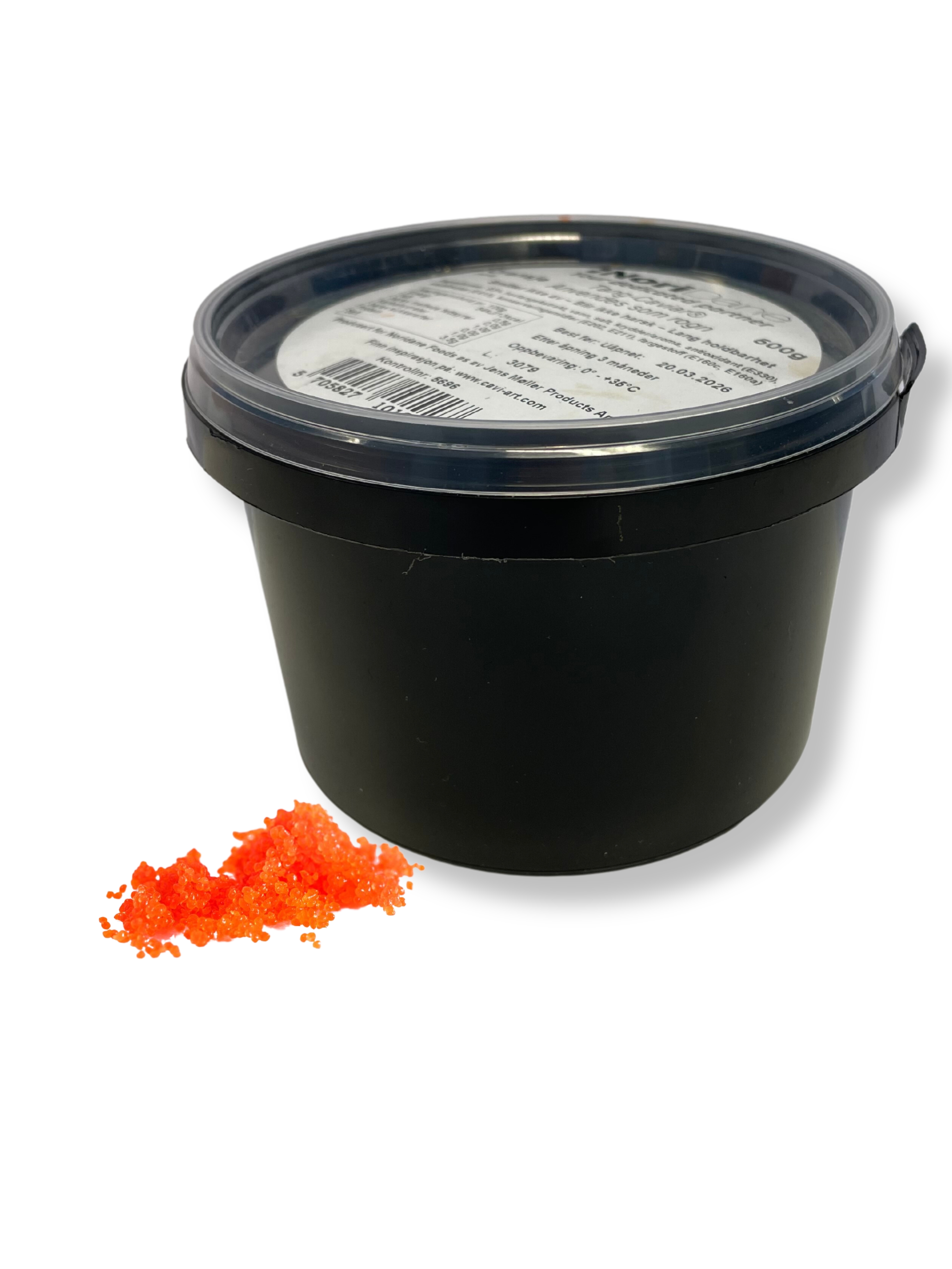 Tare kaviar rød/orange vegansk 500 g cavi-art