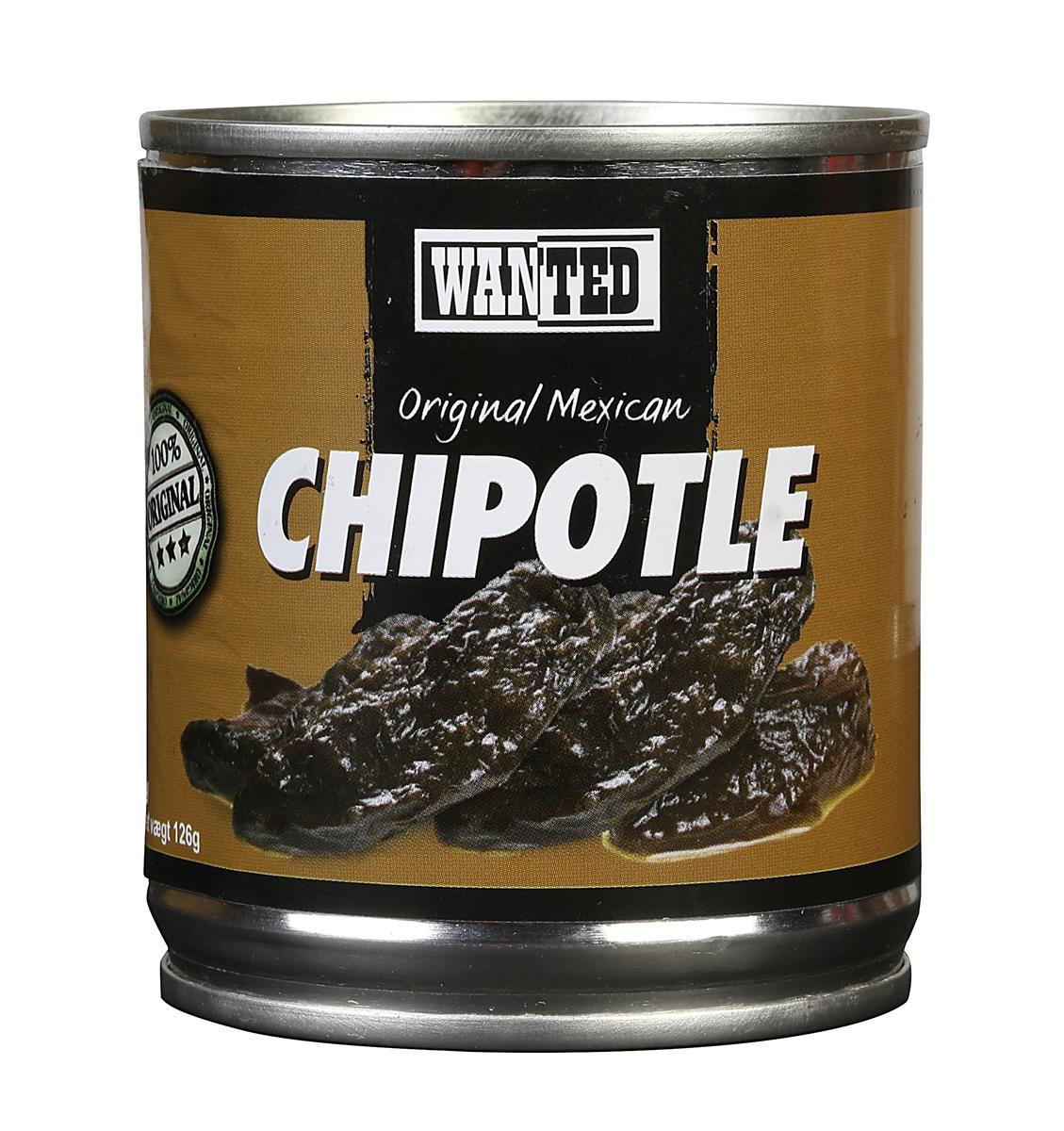 Chipotle peppers hele  i adobe saus 199 gr