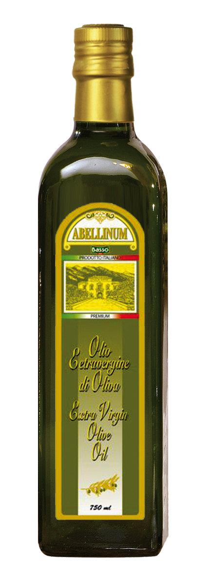 Olivenolje ex.virgin abellinium 750 ml italia