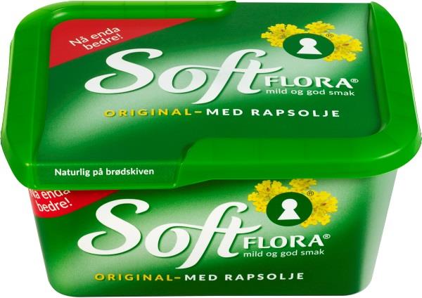 Soft flora margarin beger 540 g mills
